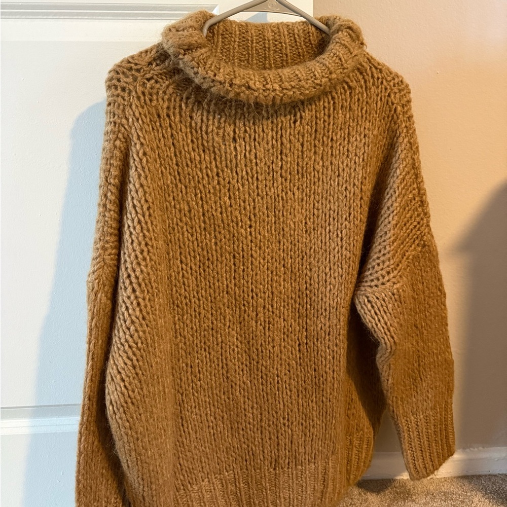 FRNCH Paris Warm Brown Knit Sweater